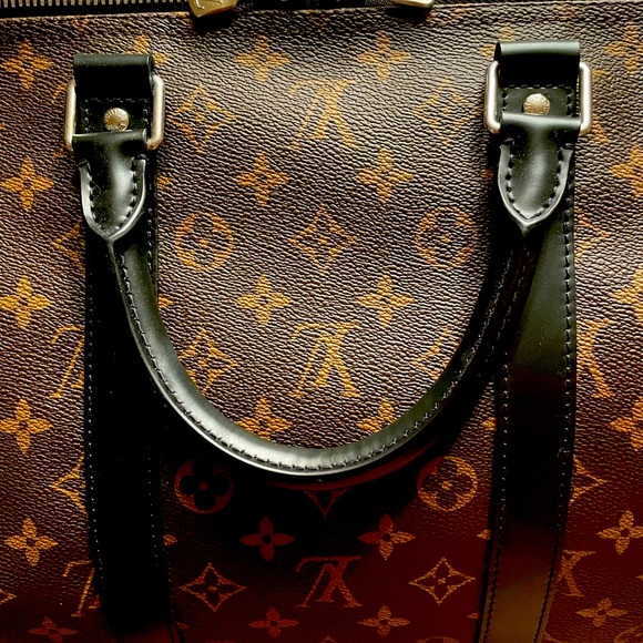 Never Used Louis Vuitton Keepall Bandouliere 55 in Monogram Macassar! - Picture 3 of 11